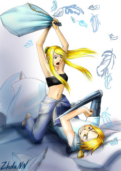 winry-rockbelle:  “…You were asking for it.” 