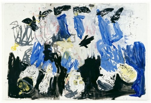 NACHTESSEN IN DRESDEN 2006 GEORGE BASELITZ