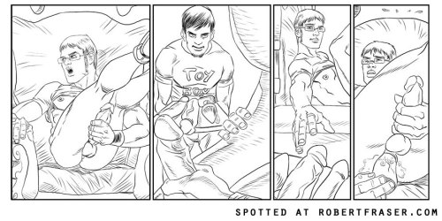 eroticgaycomics:  A few panels from The Initiation #3! 