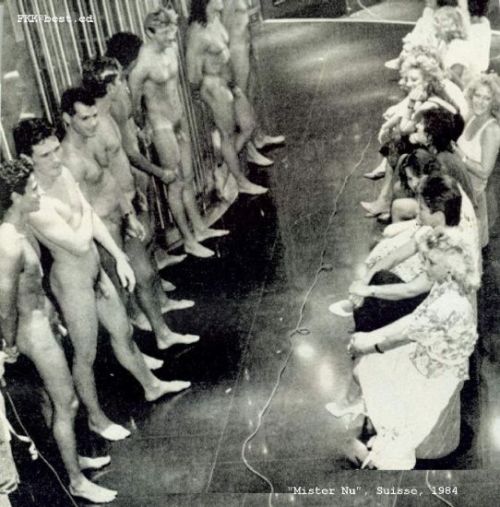 nudeforjoy: It is very rare to see males judged in a contest this way.  Even google couldn’t find Mi