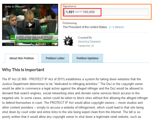 igotthemoveslike-jagger:  mymanesix:  felopez:  all1sees:  WHY IS THIS NUMBER SO LOW!??!?!  LET’S BUMP IT UP. SIGN THE PETITION! AND GET THE WORD OUT!  And go and sign this petition.  I just did.  I timed myself.  It took 30 seconds.  Literally