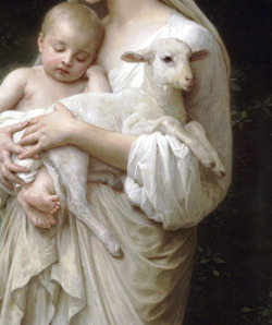 rubenista:Detail from L'Innocence by William-Adolphe