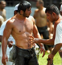 Turkish oil wrestling (Yağlı güreş)