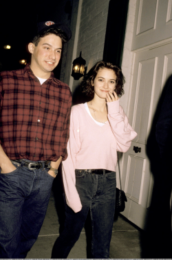 fuckyeahh1980s:  Adrock from the Beastie Boys and Winona Ryder - 1989 - High Res.