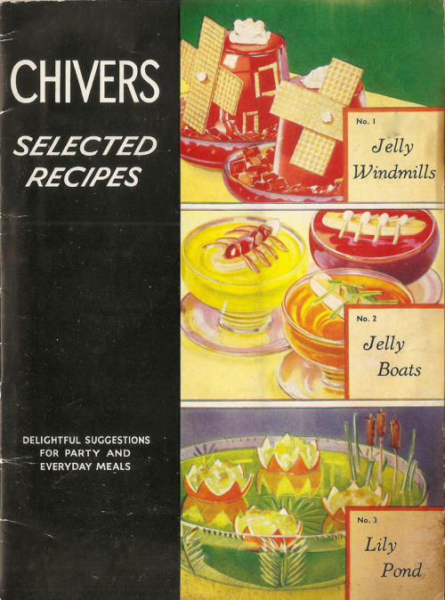 ~ Chivers Recipe booklet, 1930svia Flickr(click to enlarge)&ldquo;I wonder what those cattails i