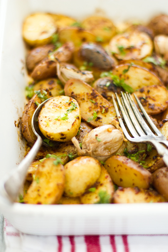 Just Be Splendid — Spicy Roast Potatoes By Sips And