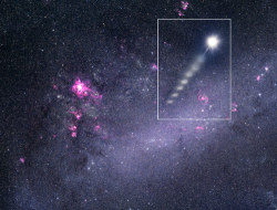 The-Star-Stuff:  A Speedy Star  A Super-Fast Star Is Possible Evidence Of A Black