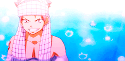 five-centimeterspersecond:  AHHH NATSU I LOVE YOU WITH YOUR SCARF ON YOUR HEAD 