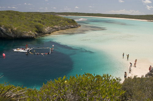 photo by patspacific1 on Flickr.Dean&rsquo;s Blue Hole is the world&rsquo;s deepest known blue hole 