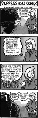 depressioncomix:  from the archives: depression