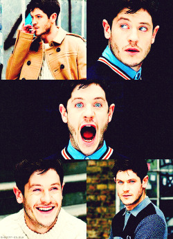 captaindelafere:  Iwan Rheon in Attitude