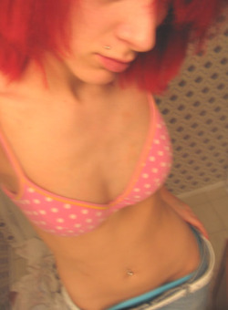A very very very rare photo of my body without tattoos&hellip; I think this is beautiful, in all it&rsquo;s blurry, self-taken, underage glory. 