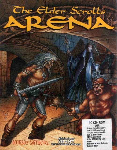 gameboxes:The Elder Scrolls: Arena - Bethesda Softworks 1994