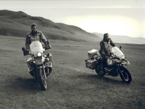 Long Way Round, Mongolia 2004 (via Wall Photos)