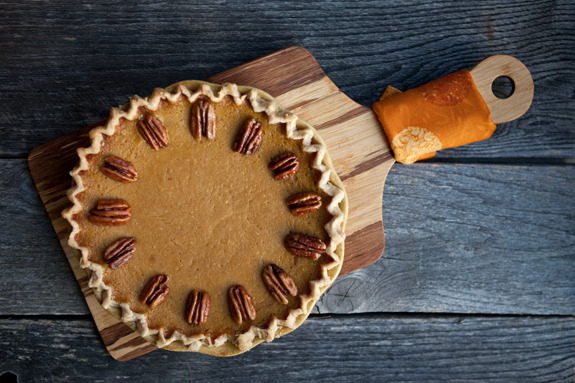 fattiesdelight:  Black Bottom Maple Pumpkin Pie 