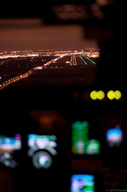 youlikeairplanestoo:  Cockpit. Nighttime. porn pictures