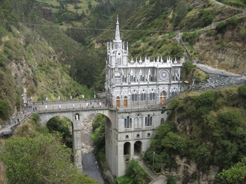 photo by ilove3nity on Flickr.Santuario de Las Lajas is a basilica situated in Department of Nariño,