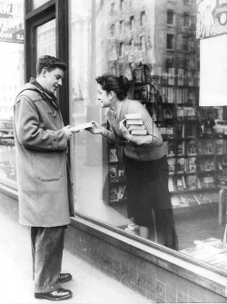  London book store, 1956. 