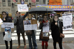 tulletulle:  arturan:  bonerdonor:  snackfriend:  sexandjender:  shannonwest:   Protesters out in force outside People Magazine Headquaters today after Bradley Cooper was dubiously selected as ‘Sexiest Man Alive 2011’    bradley cooper ew so gross