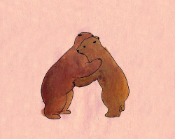 vanilladelicacies:  Bear hug! <3 