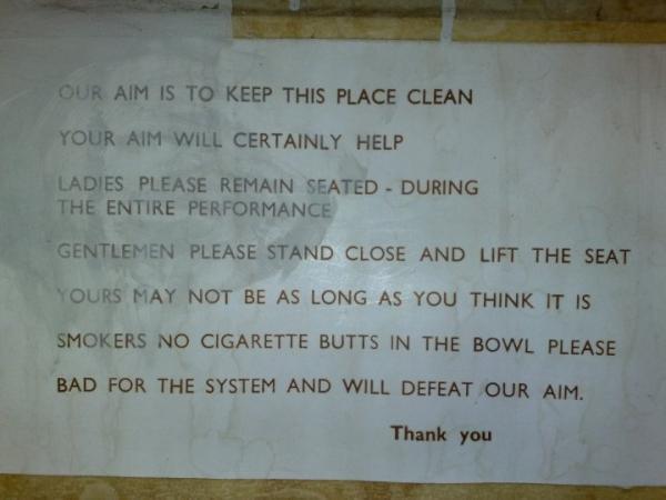 Seen in toilets around the world but now with a twist in Sri Lanka. Spotted at P. Sara Stadium in Colombo by @NILENTH.