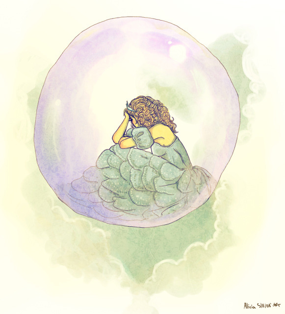 littleglassunicorn:  Emotional Bubble 