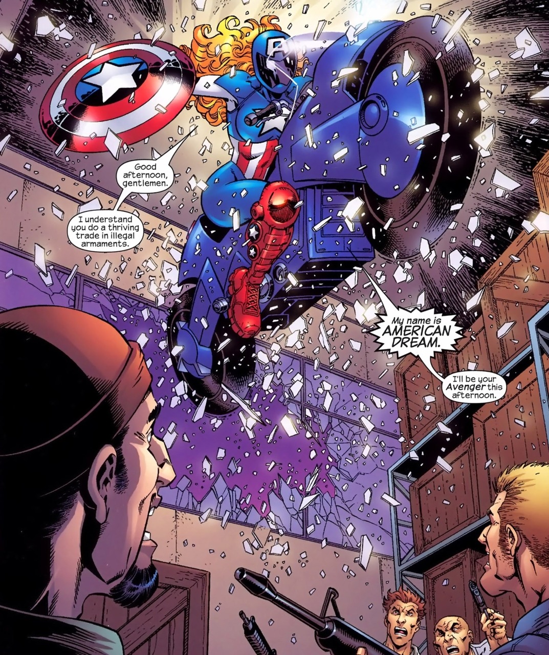 marvelwomenkickingass:  Good afternoon, gentlemen. I understand you do a thriving