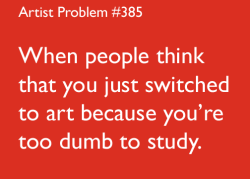 Artist-Problems:  Submitted By: Alicee-In-Wonderland [#385: When People Think That