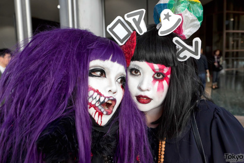 Japanese gothic awesomeness at Design Festa in Tokyo.