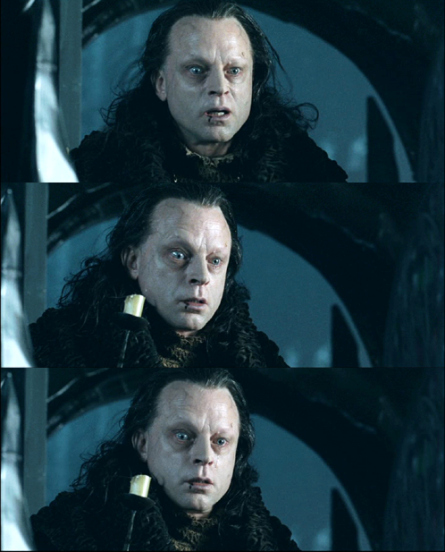 Brad Dourif gives one of my favourite performances in the LOTR movies as Wormtongue. He does so much