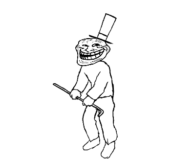 Reblog se você ama o Troll Face.
