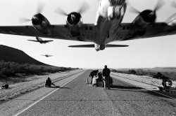 Dont Mess With Texas test shots of Confederate Air Force&rsquo;s B-17 &ldquo;Sentimental Journey&rdquo; for an  Anti-Littering campaign, 1991 watch @ youtube