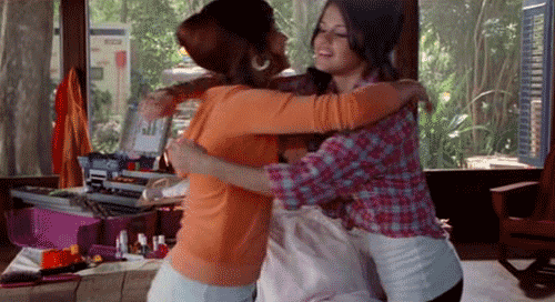 minhavidasemti:  Melhor Amiga: E se o mundo te virar as costas? Ela: Meu mundo jamais