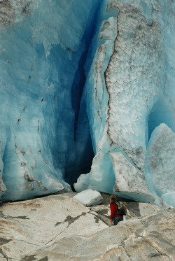 ysvoice:  | ♕ |  The Big Ice - Nigardsbreen glacier, Norway  | by Monika Gobrys | via handa 