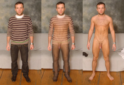 Speci-Men:speciman 10A01: Clothed, See-Through, Unclothed (Repost)