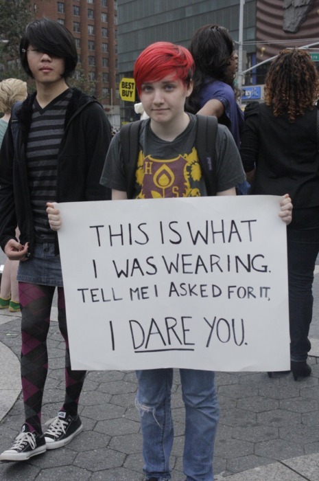 fuckyeahrainbowhair:fallingfate: rapeculturemakesmeangry:  This is from the slut