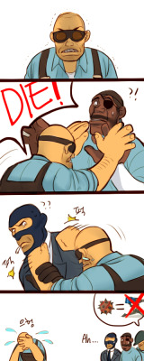 Steveholtvstheuniverse:  Majohi:  I Hate Demoman  Oh, Engie… 