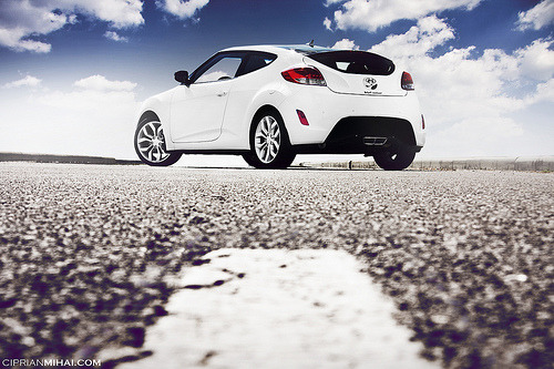 carpr0n:  Symmetric doors are too mainstream Starring: Hyundai Veloster  (by CiprianMihai)