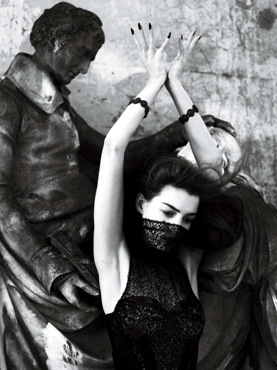 Anne Hathaway Photography by Mert Alas and Marcus Piggott Published in Interview,