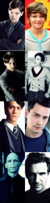 thepotter:  All phases of Tom Riddle / Voldemort.