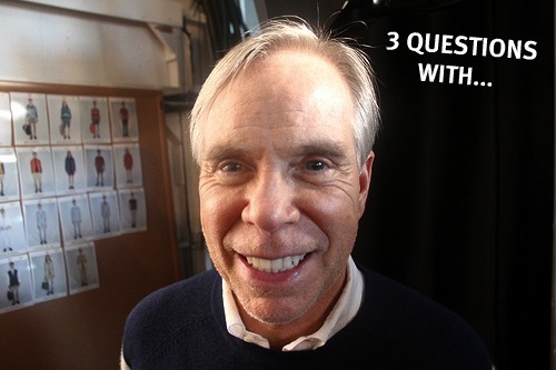 wetheurban:3 QUESTION WITH… TOMMY HILFIGER!I had the pleasure of catching up with Tommy and his Wife