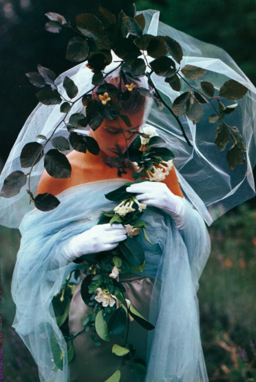 witchesandslippersandhoods: A Style That Could Grow on You photographed by Bruce Weber, Vogue UK Dec