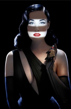  Dita von Teese photographed by Ali Mahdavi