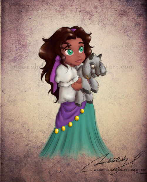 silverdusting:rumbellelyrics:laciepanda:darkmasterplan:Awww, Disney princesses as cuties with their 