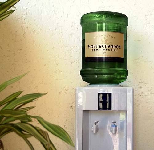 pullmybauhaus:  “In all large corporations, there is a pervasive fear that someone, somewhere is having fun with a computer on company time.” John C. Dvorak AnOther’s Lovers - Moët & Chandon ‘on tap’