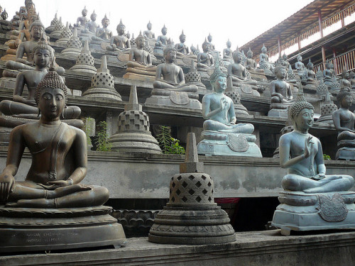 photo by Mike Hewitt on Flickr.Gangaramaya Temple is one of the most important temples in Colombo, S