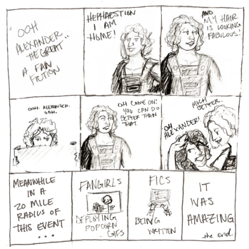 trumpetsandbookmarks: So this happened. One day I will stop making random parodies of this comi