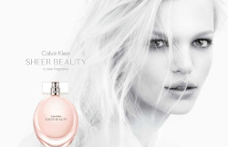 wlyk:  Model of the moment Daphne Groeneveld (Women Milan) becomes the face for Calvin Klein’s new fragrance, “Sheer Beauty” shot by Mert &amp; Marcus. Daphne has been a Calvin Klein favorite since her debut season so these news are long overdue