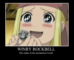 efyeahfullmetalalchemist:  Winry, lol. 