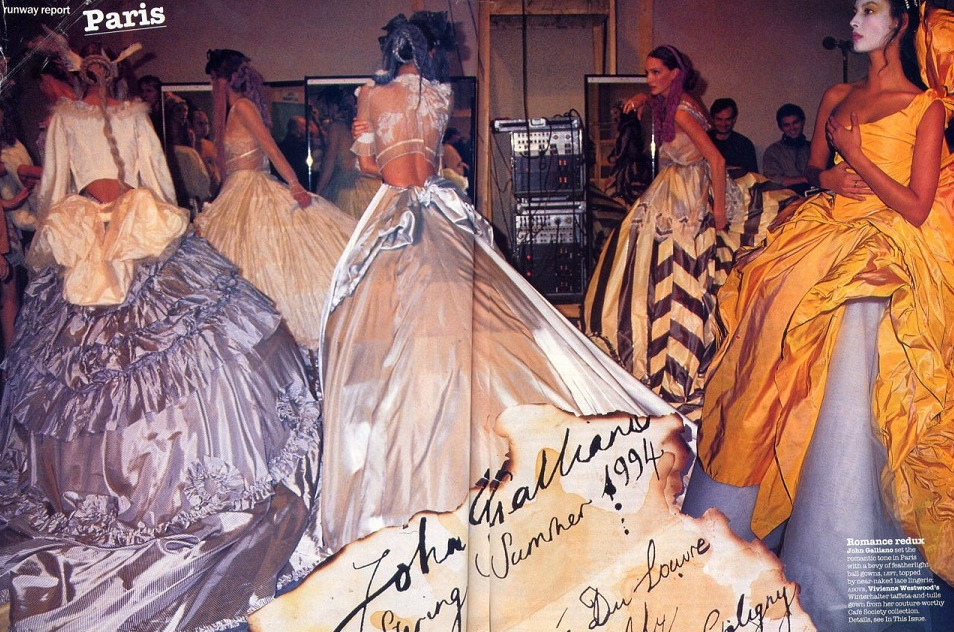 Les Incroyables — John Galliano Spring Summer 1994 Ready-to-Wear